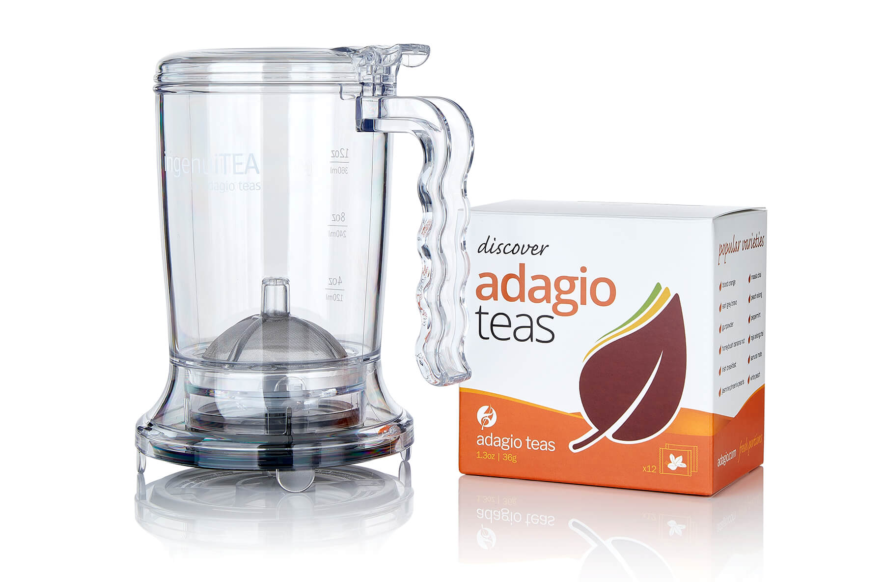 ingenuiTEA Teapot: Loose Leaf Tea Made Easy
